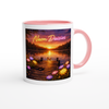 Neon Daisies - Ceramic Mug