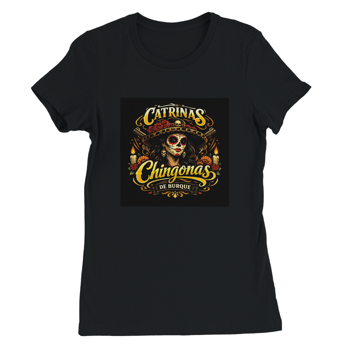 Chingonas con Amor y Música - Women’s Cut T-Shirt