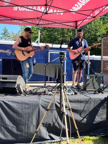 Mr. 89 and I rippin' it up at Far Out fest '26!
