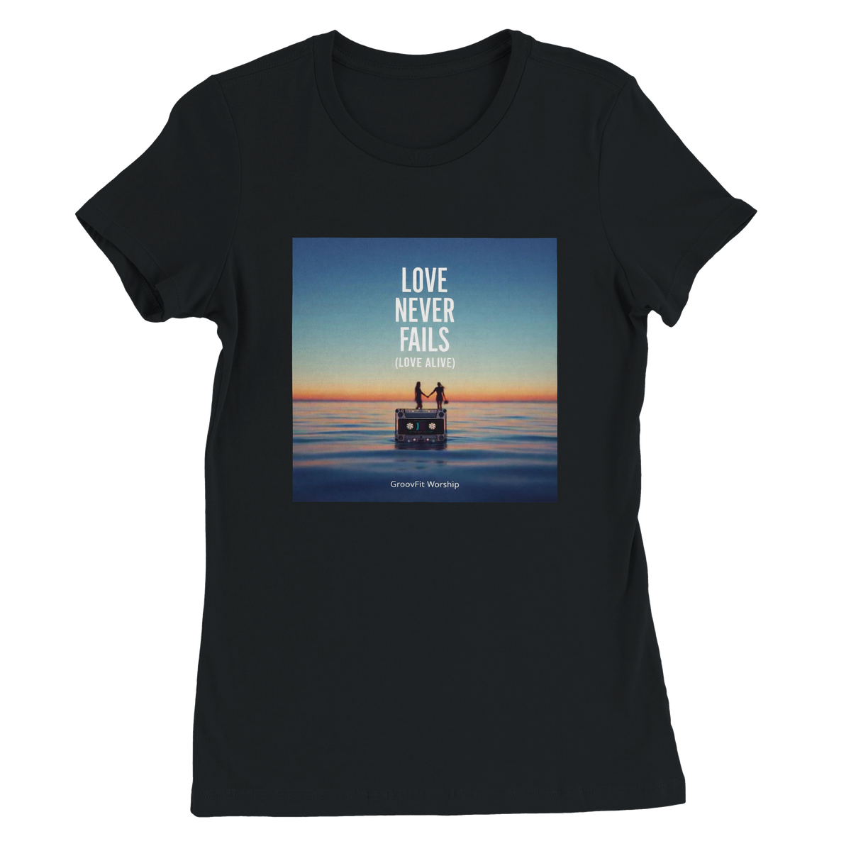 Love Never Fails (Love Alive) - Women’s Cut T-Shirt