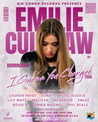 I Guess You Changed Tour - Supporting Emilie Culshaw