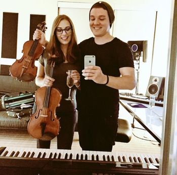 Recording session with tyDi
