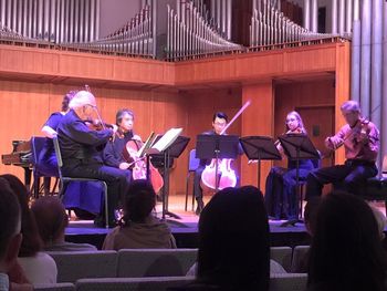Brahms Sextet with Joseph Silverstein at Montecito Music Festival
