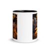 White Ceramic Mug with Color Inside