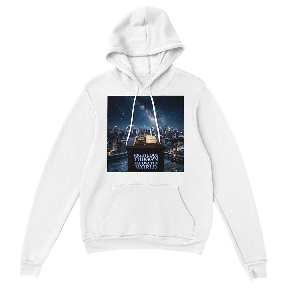 Righteous Thugg'n All Ova The World - Classic Pullover Hoodie