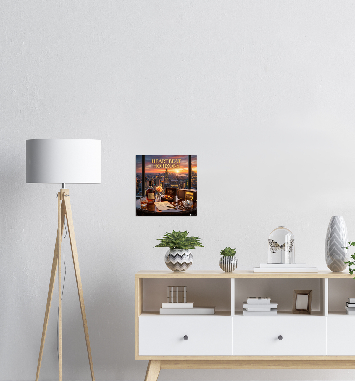 Heartbeat Horizons - Fine Art Poster