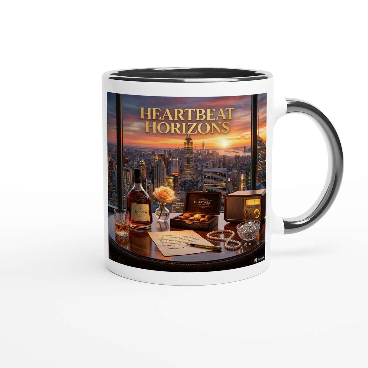 Heartbeat Horizons - Ceramic Mug