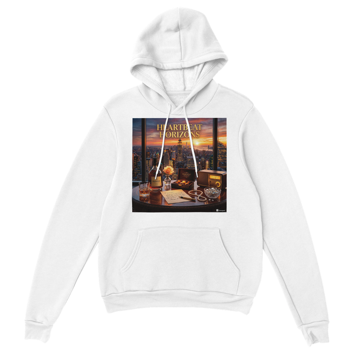 Heartbeat Horizons - Classic Pullover Hoodie