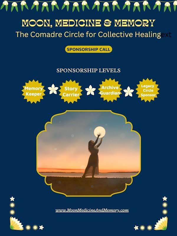 Moon, Medicine & Memory Sponsorship Circle