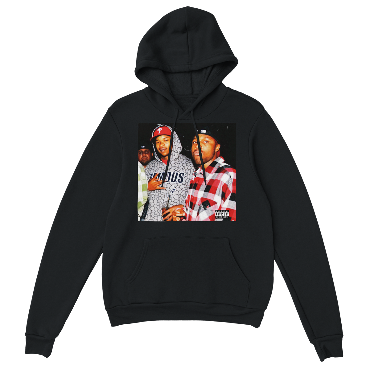 No Intermissions feat Red Angel, Compton Menace - Classic Unisex Pullover Hoodie