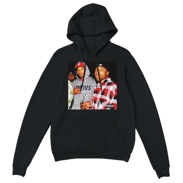 No Intermissions feat Red Angel, Compton Menace - Classic Unisex Pullover Hoodie