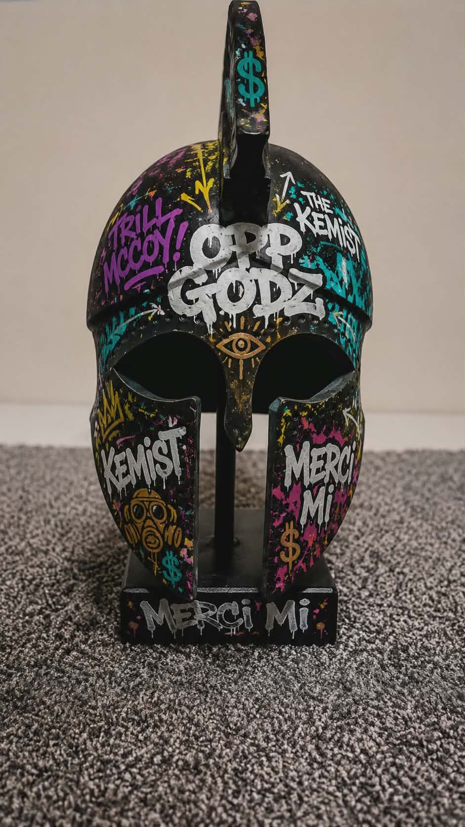 Opp Godz Spartan Helmet