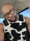 cow pattern vest