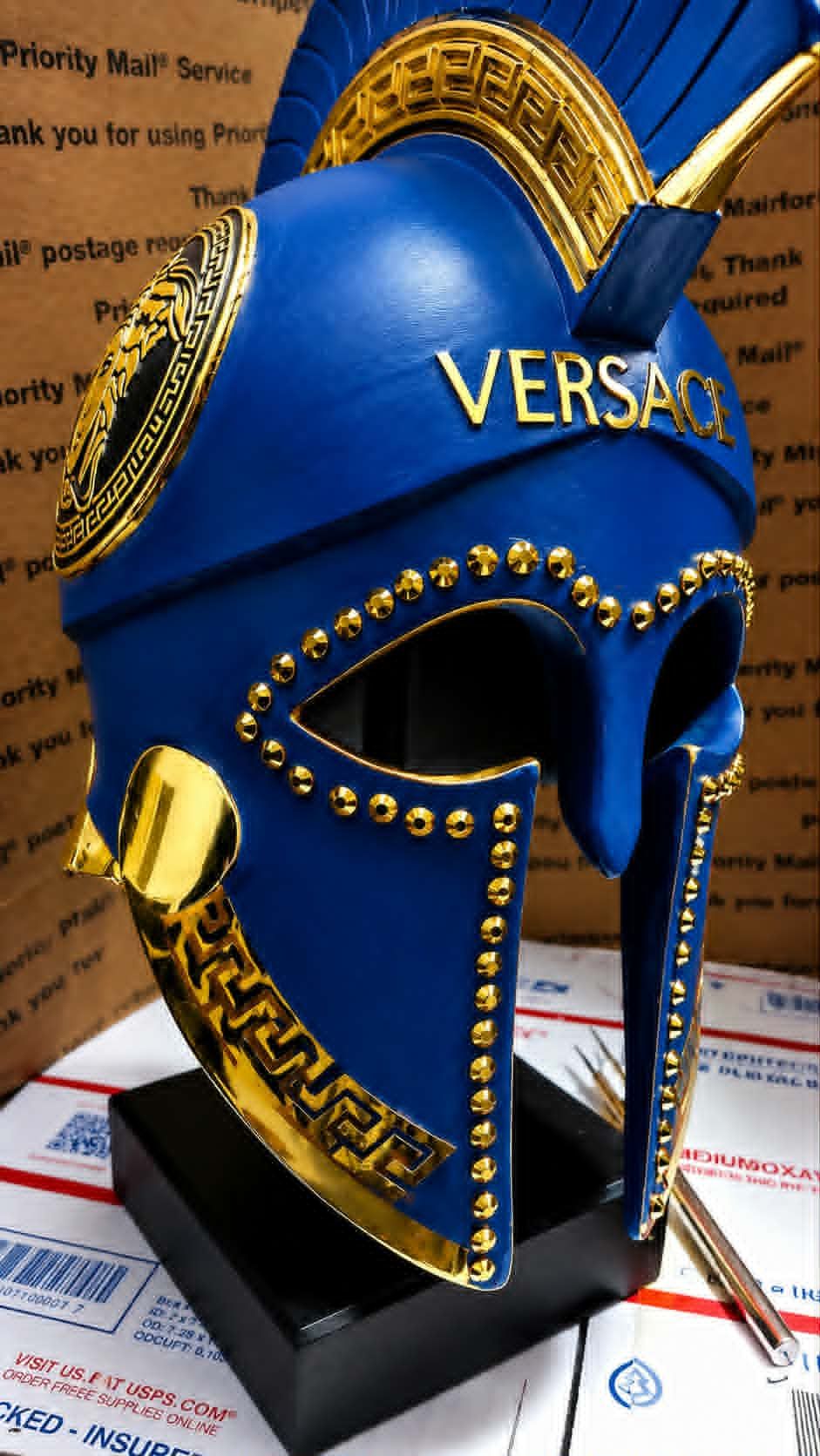 blue versace spartan