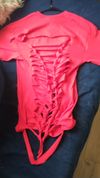 Jason rip front back tee womens