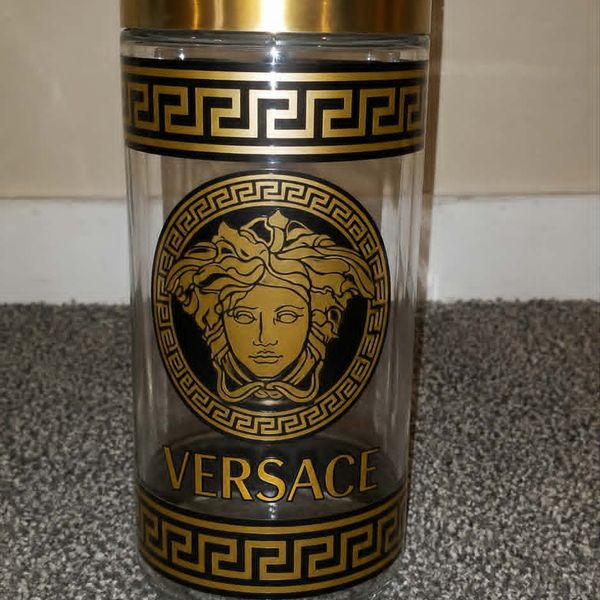 Designer Glass Jar