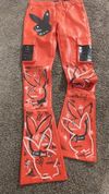 Leather Playboy pants