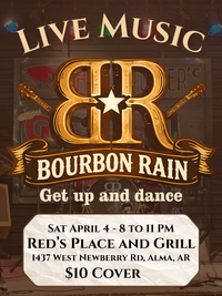 Bourbon Rain Live at Red's Place and Grill