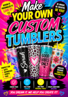 Custom tumblers 