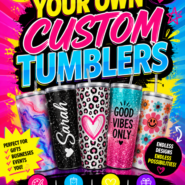 Custom tumblers 