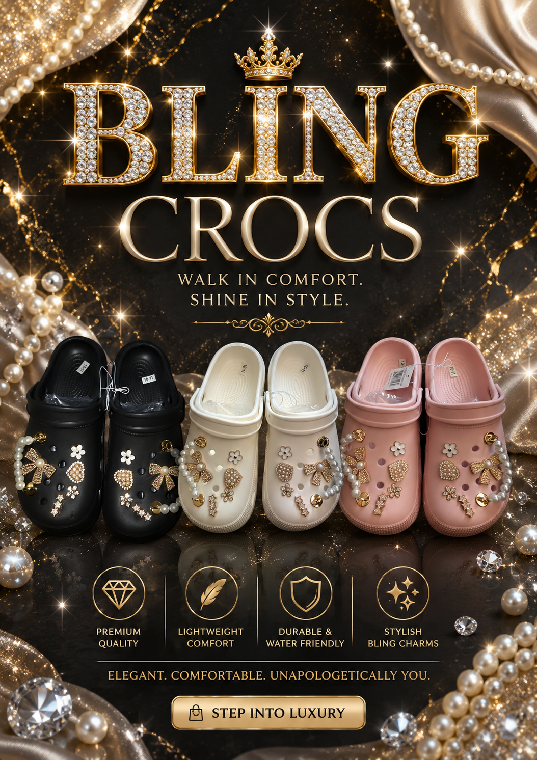BLING CROCS 