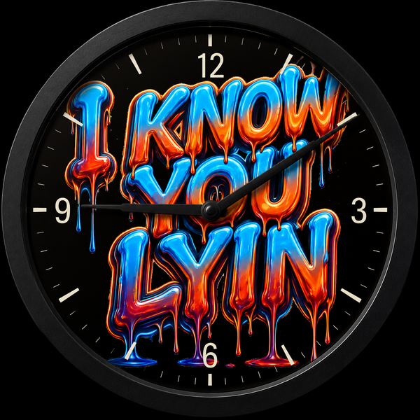 I know you lyin clocks