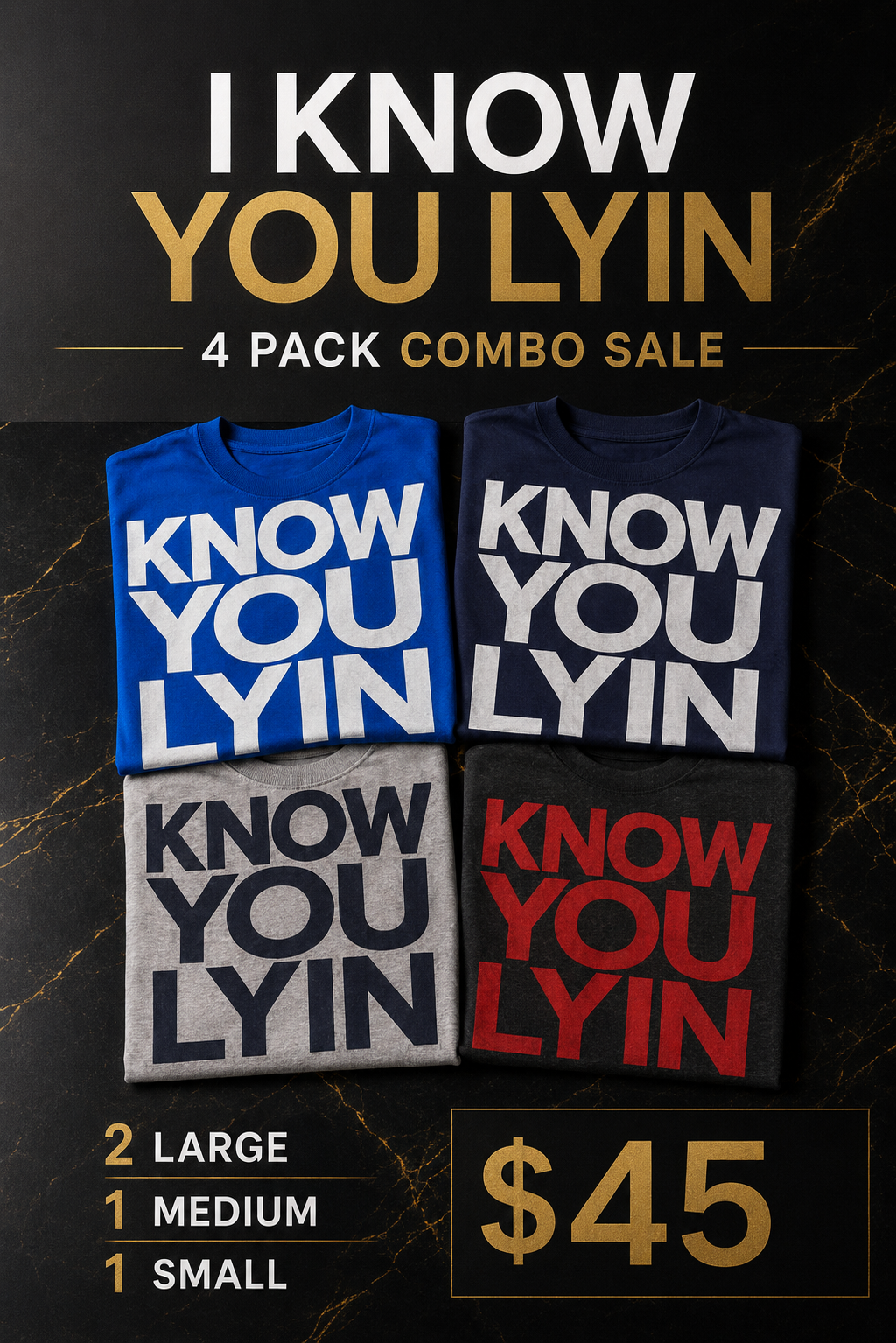 4 pack combo 