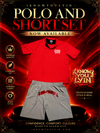 Iknowyoulyin polo and short set 
