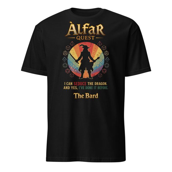 T-shirt – The Bard – RPG – Alfar Quest