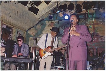 David, Hubert Sumlini, and Billy Boy Arnold
