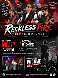 Reckless Fire Tribute to Bryan Adams
