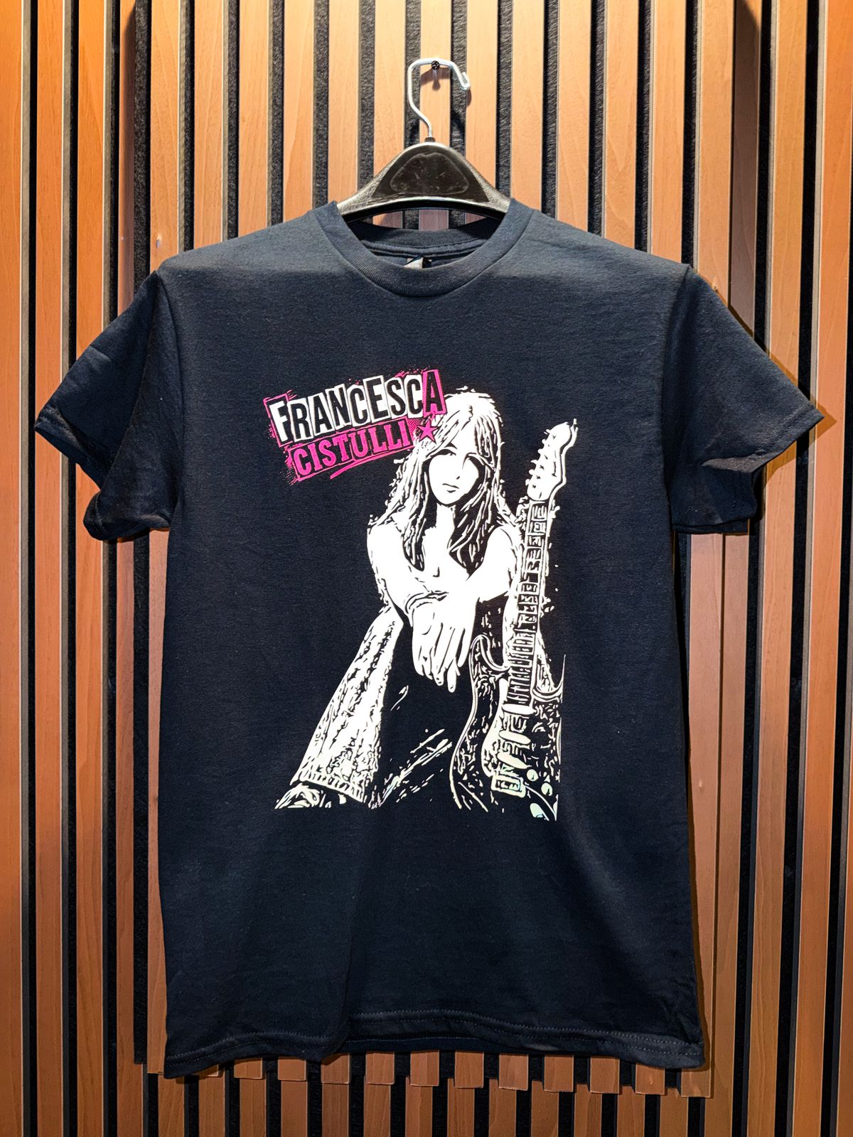 Francesca Cistulli Black Graphic Tee