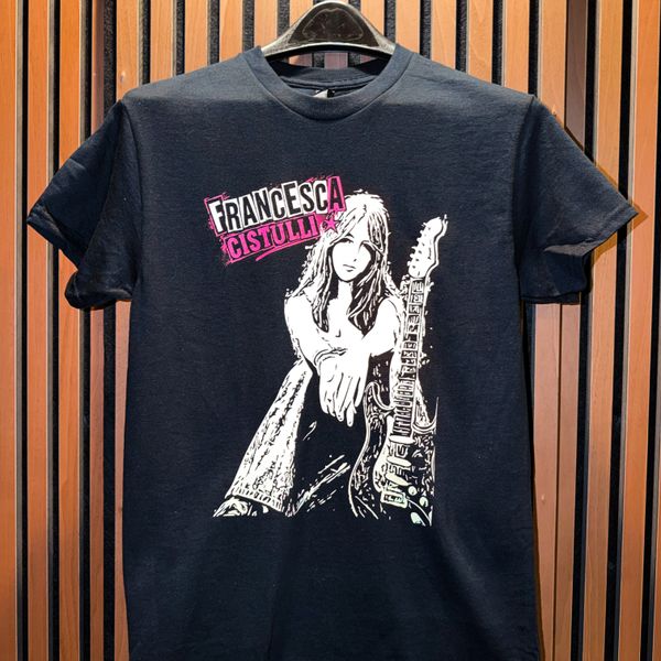 Francesca Cistulli Black Graphic Tee