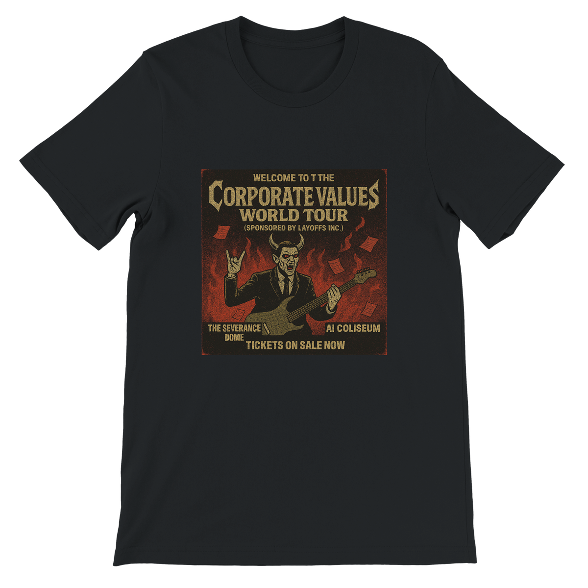 Corporate Values World Tour v1.0.0 - Unisex T-Shirt