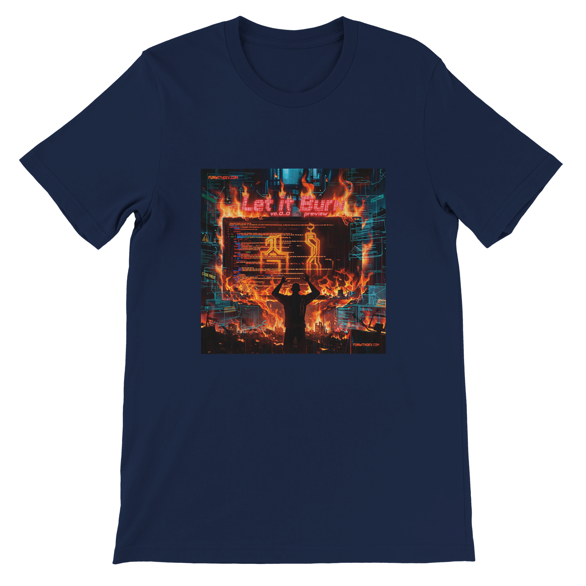 Let It Burn v0.0.0-preview - Unisex T-Shirt