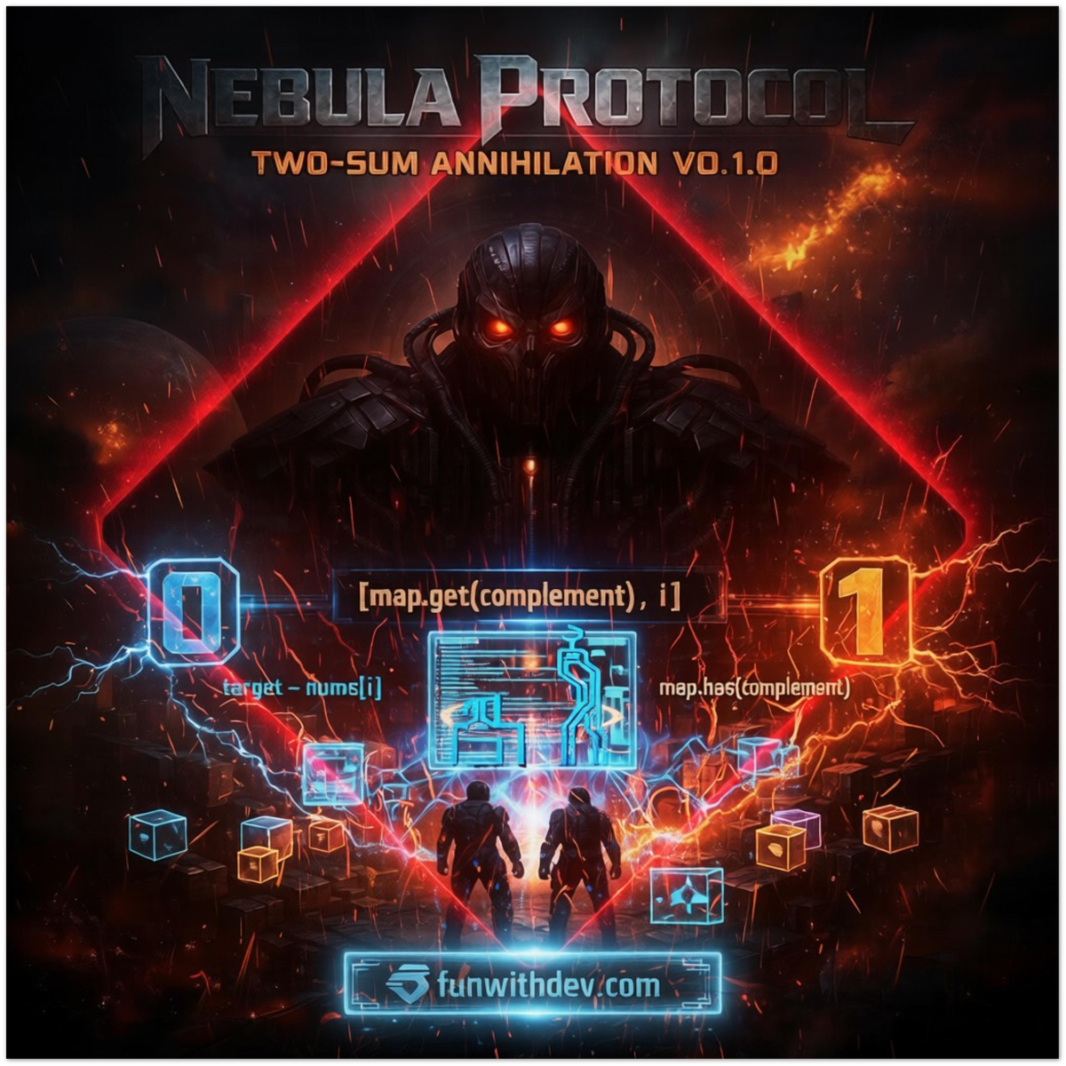 Nebula Protocol Two-Sum Annihilation v0.1.0 - Fine Art Poster