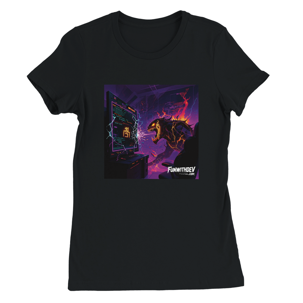 I-THE BACKLOG THAT HUNGERS v0.0.1-preview - Women’s Cut T-Shirt
