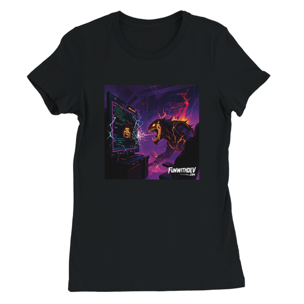 I-THE BACKLOG THAT HUNGERS v0.0.1-preview - Women’s Cut T-Shirt