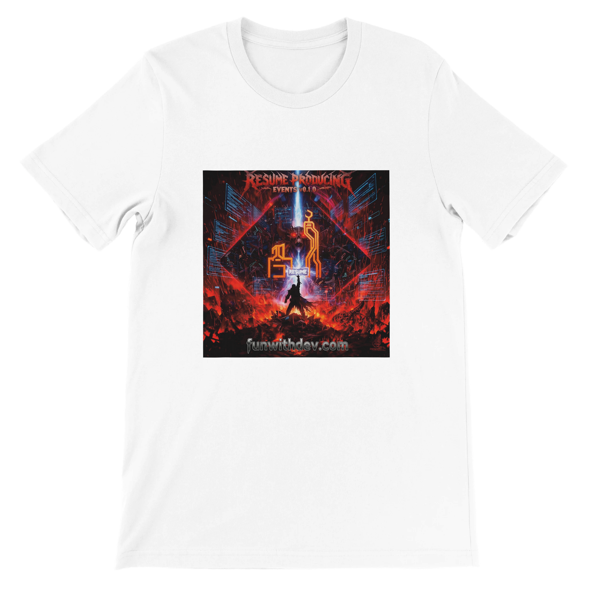 Resume Producing Events v0.1.0 - Unisex T-Shirt
