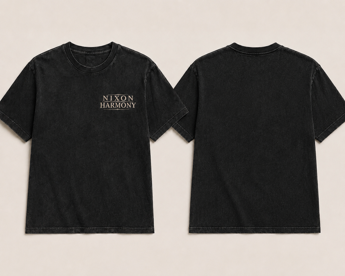 Nixon Harmony Vintage Black Tee