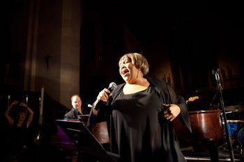 Accompanying Mavis Staples
