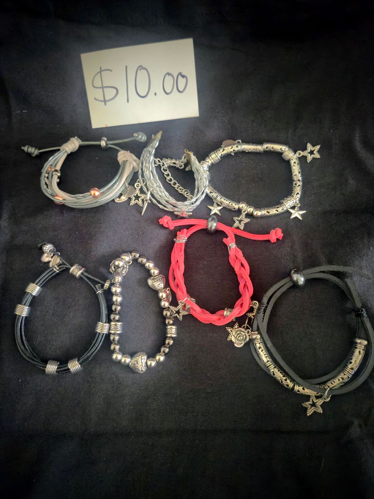 Bracelets $10
