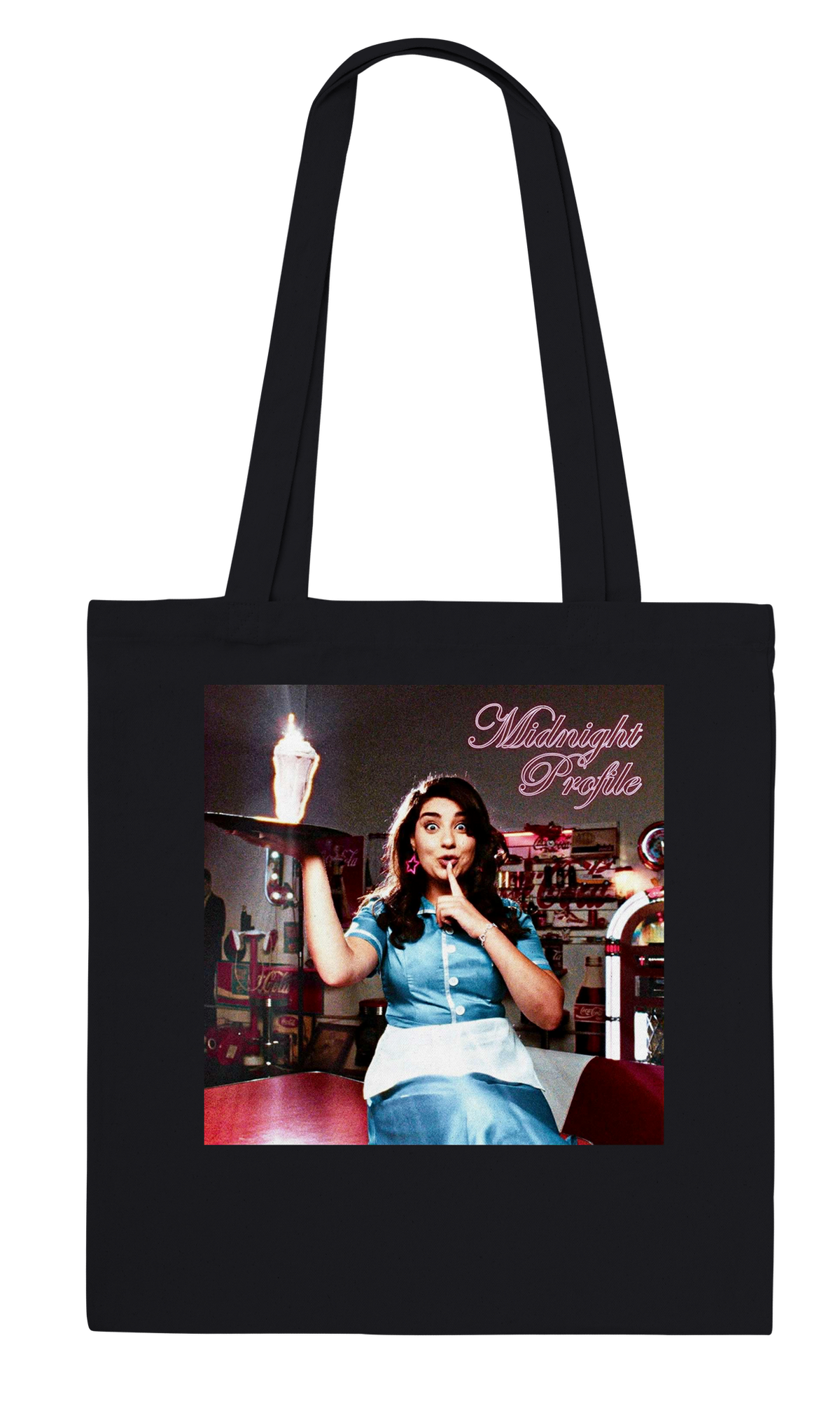 Midnight Profile - Tote bag
