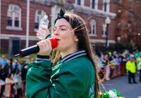 Neeley Luna performing South Boston St. Patrick's Day Parade