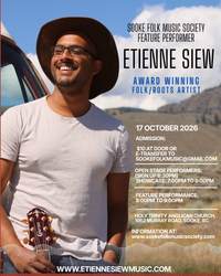 Etienne Siew Live - Sooke Folk Music Society