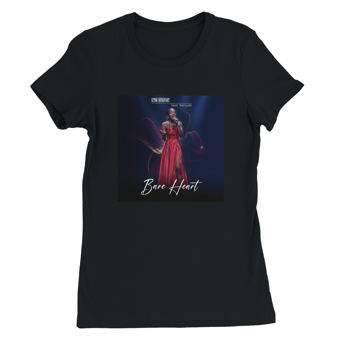 BARE HEART - Women’s Cut T-Shirt
