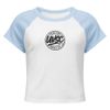 UVSC Women's Micro Rib Raglan Baby Tee