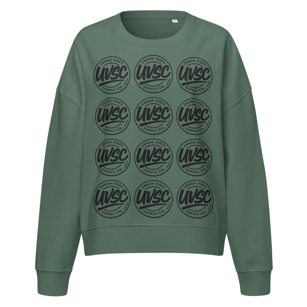 UVSC Women's Organic Crew Neck Sweatshirt