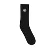 UVSC Embroidered Crew Socks