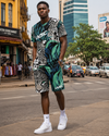 UVSC DARK SAFARI Tee & Shorts Bundle